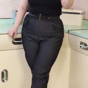 Pantalones Black Denim Wing Freddies Of Pinewood