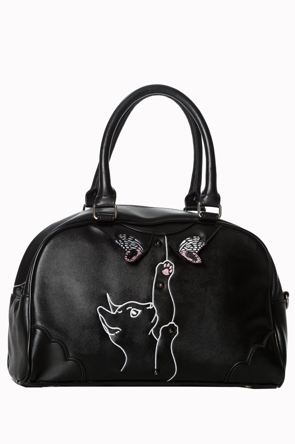 Bolso Meow Cat Banned Retro - Imagen 4