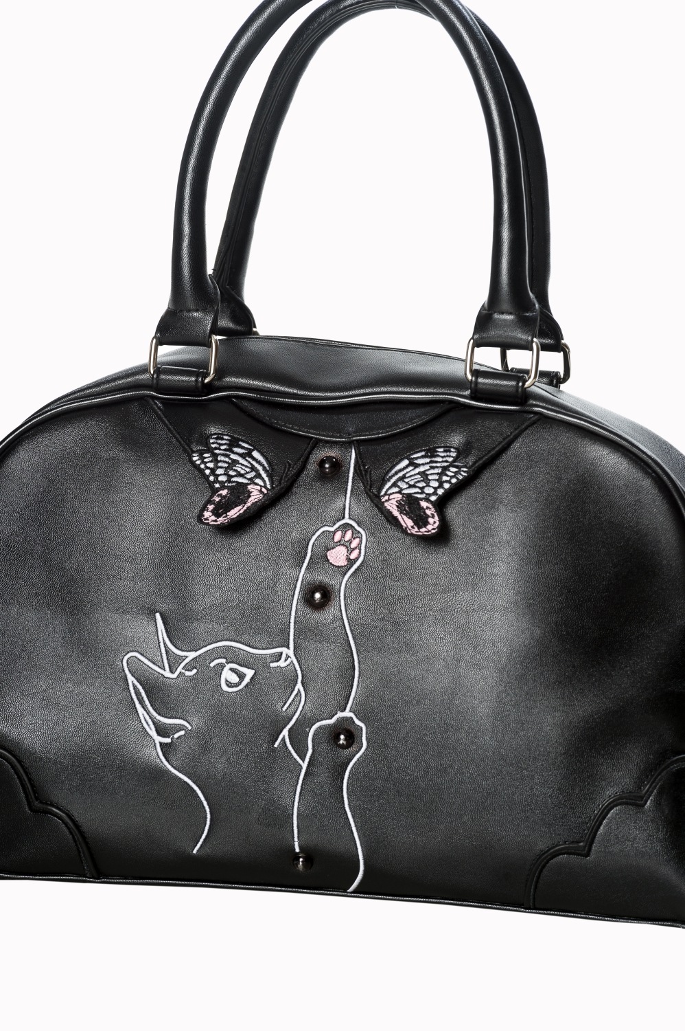 Bolso Meow Cat Banned Retro - Imagen 2
