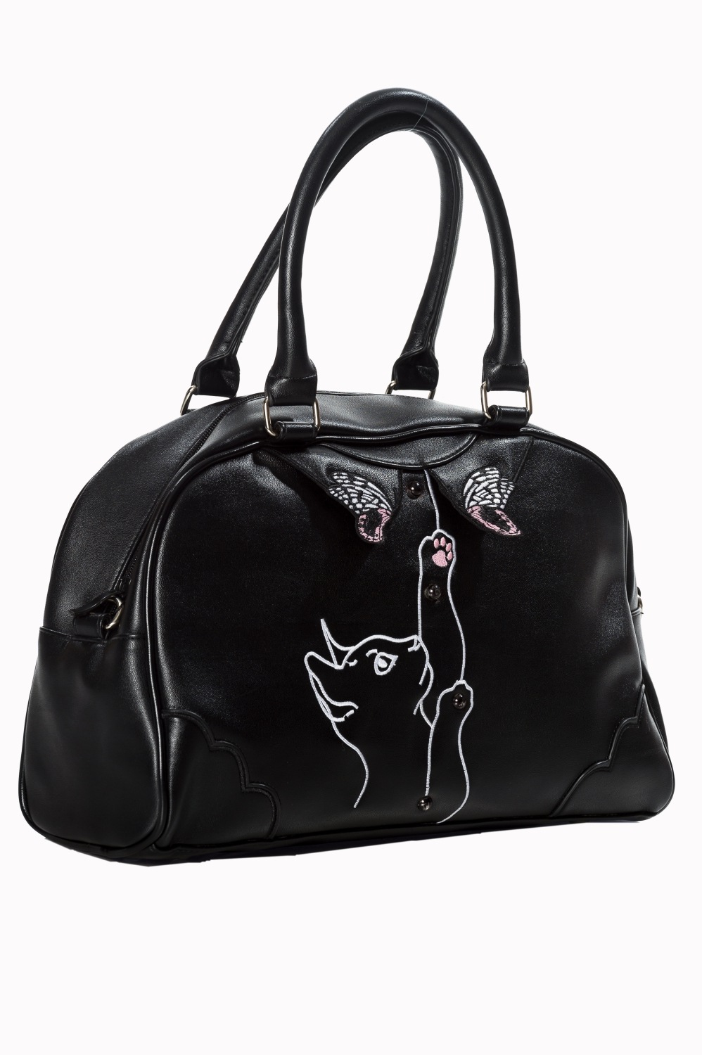 Bolso Meow Cat Banned Retro